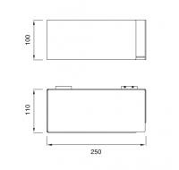 Полочка Cea Design Duet DET 107 схема 2