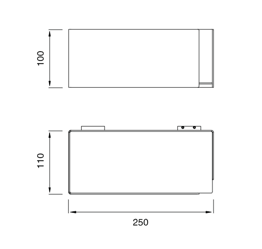 Полочка Cea Design Duet DET 107 схема 2