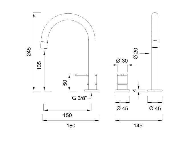 Кран для фильтрованной воды Cea Design Eco-Drinking Tap Water ETW 07 ФОТО