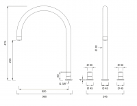 Кран для питьевой воды Cea Design Eco-Drinking Tap Water ETW 26 схема 2