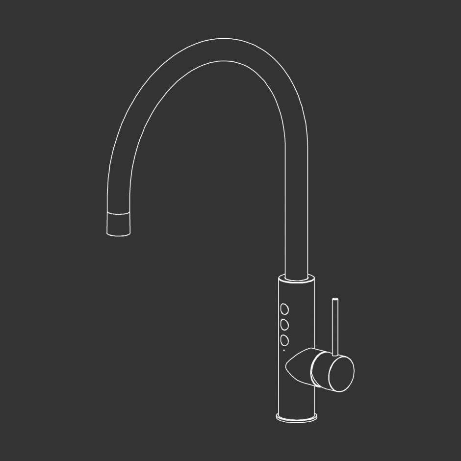 Изображение Смеситель для раковины Cea Design Eco-Drinking Tap Water ETW 27 с выводом фильтрованной воды