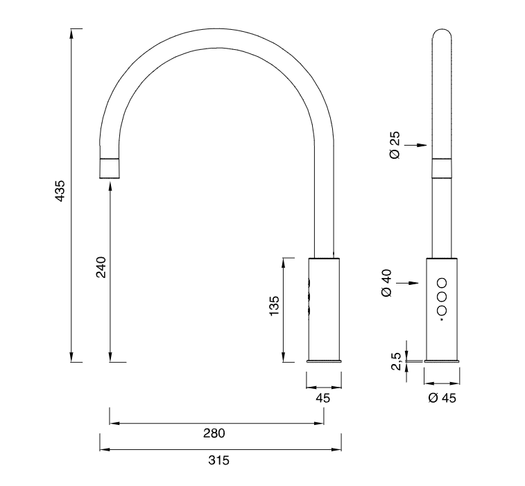 Кран для фильтрованной воды Cea Design Eco-Drinking Tap Water ETW 36 ФОТО