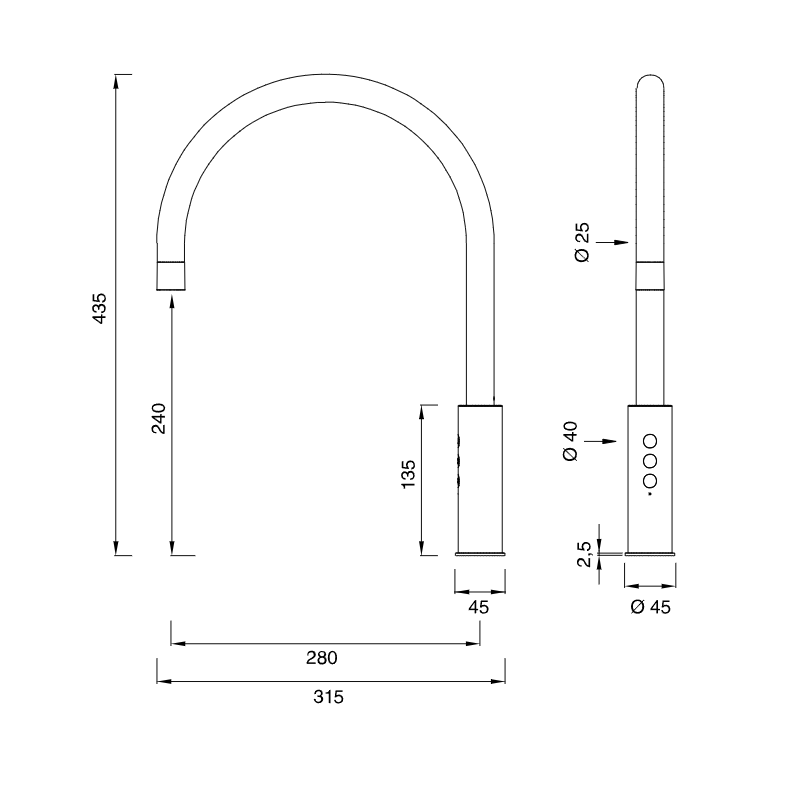 Кран для фильтрованной воды Cea Design Eco-Drinking Tap Water ETW 37 ФОТО