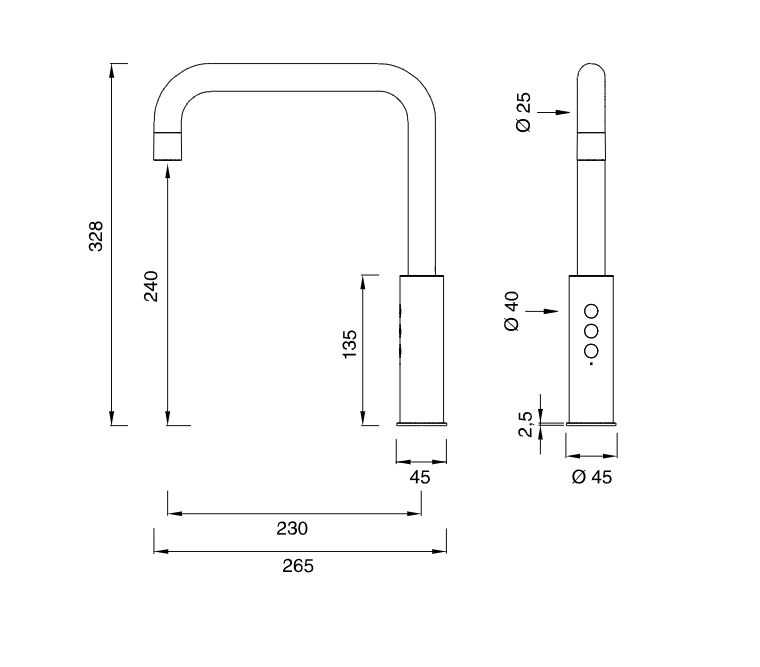 Кран для фильтрованной воды Cea Design Eco-Drinking Tap Water ETW 40 ФОТО