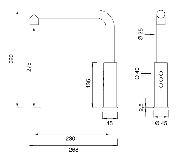 Кран для фильтрованной воды Cea Design Eco-Drinking Tap Water ETW 43 ФОТО