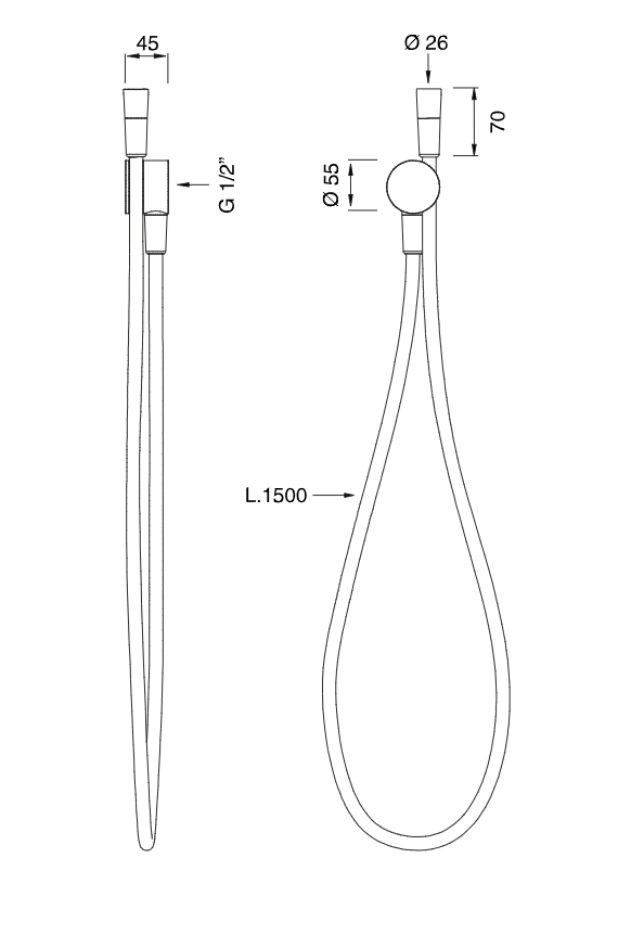 Душевой гарнитур Cea Design Flex FLX 05 ФОТО