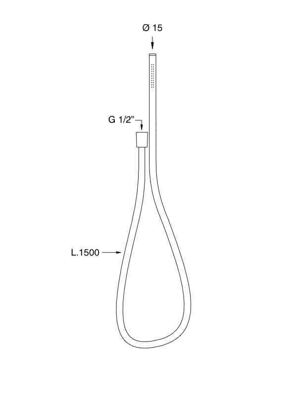 Настенный душевой гарнитур Cea Design Flex FLX 08 ФОТО