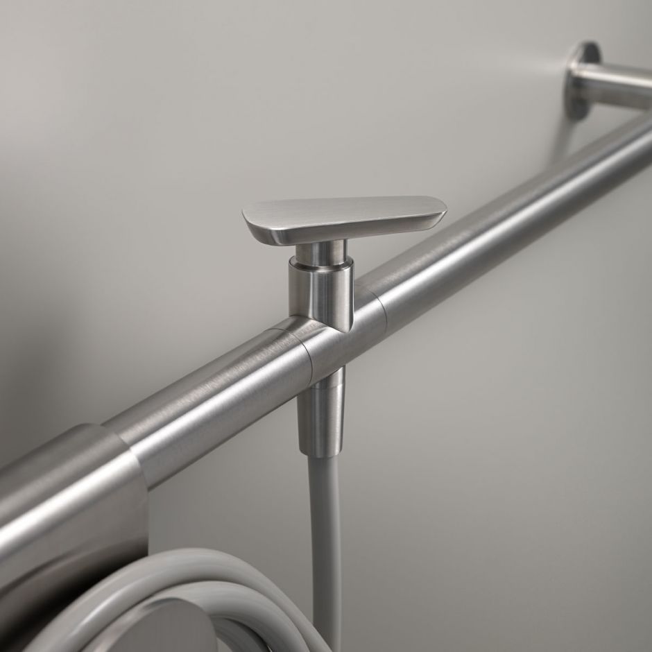 Настенный смеситель для сада Cea Design HOK нержавеющая сталь HOK26S