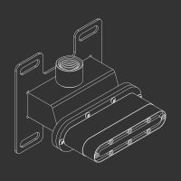 Встраиваемая часть Cea Design INC INC26 схема 1