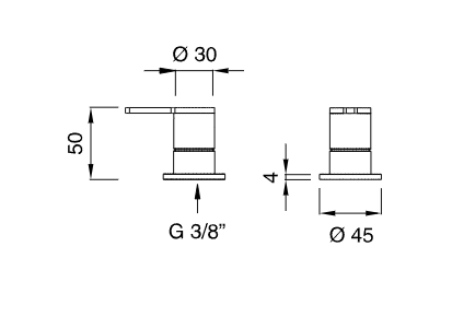 Настольный дивертор Cea Design INNOVO INV112 ФОТО
