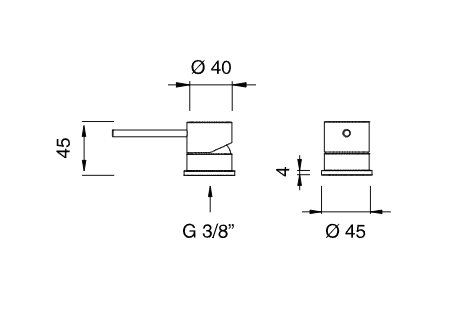 Настольный смеситель для кухни Cea Design MILO360 нержавеющая сталь MIL207 ФОТО