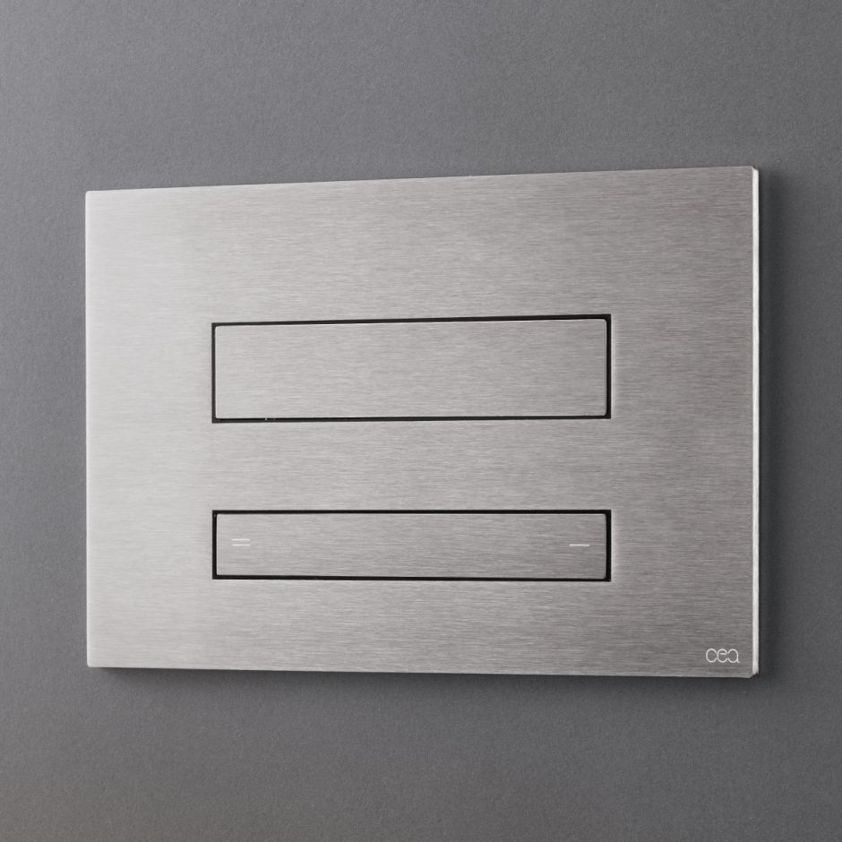 Изображение Кнопка для инсталляции унитаза Cea Design HYDROPLATE нержавеющая сталь PLA06