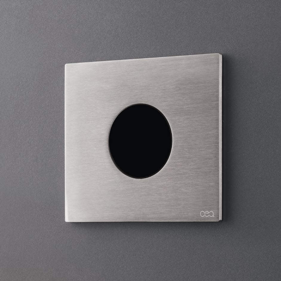 Сенсорная кнопка для инсталляции унитаза Cea Design HYDROPLATE нержавеющая сталь PLA12