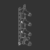 Встраиваемая часть Cea Design PTR PTR49 схема 1