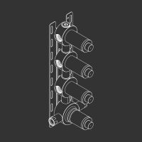 Встраиваемая часть Cea Design PTR PTR54 схема 1
