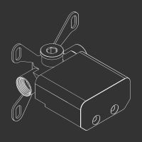 Встраиваемая часть Cea Design PWF PWFC схема 1