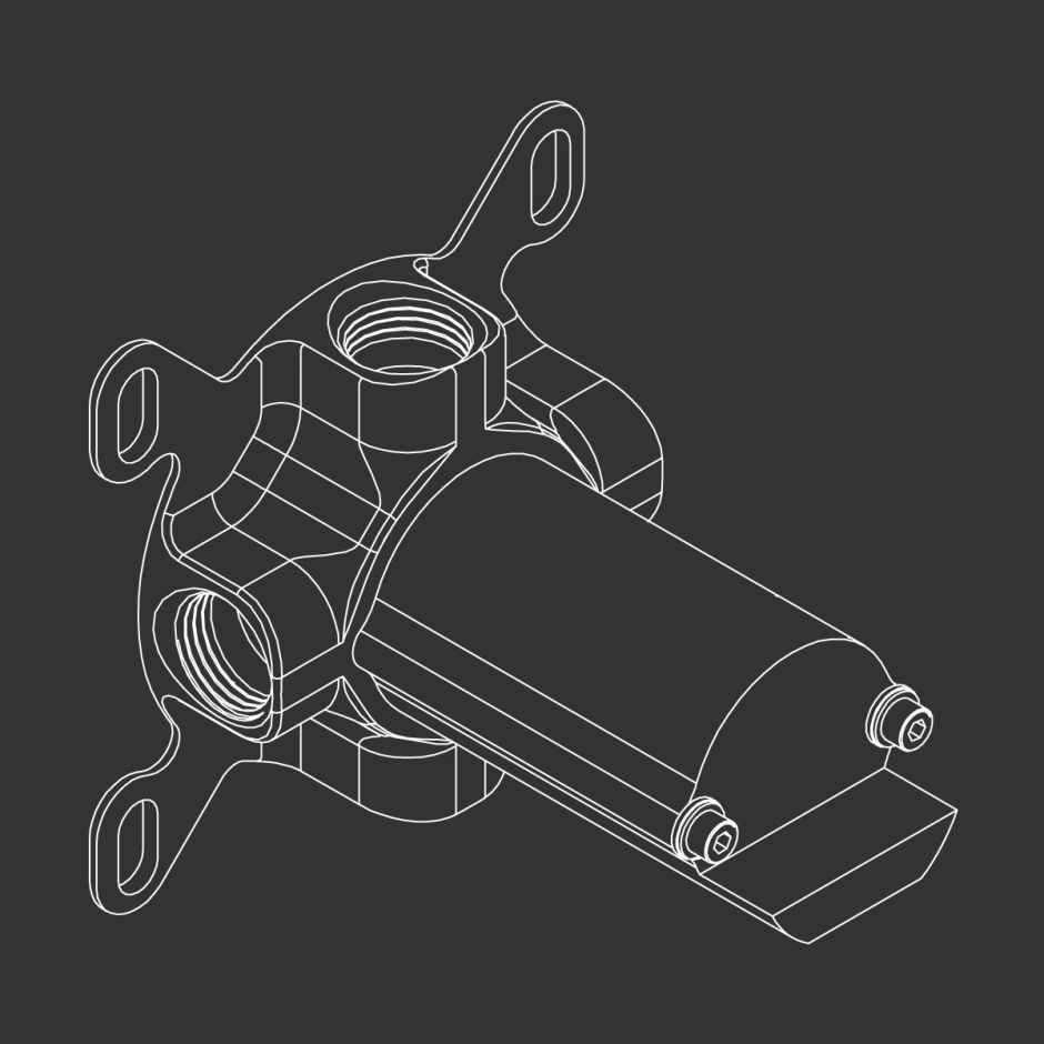 Встраиваемая часть Cea Design PWF PWFP