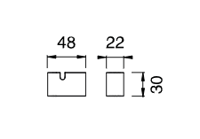 Крючок для одежды Cea Design SIXTY нержавеющая сталь SIX100 ФОТО
