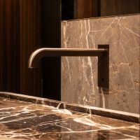 Сенсорный настенный излив Cea Design SIXTY нержавеющая сталь SIX51 схема 1