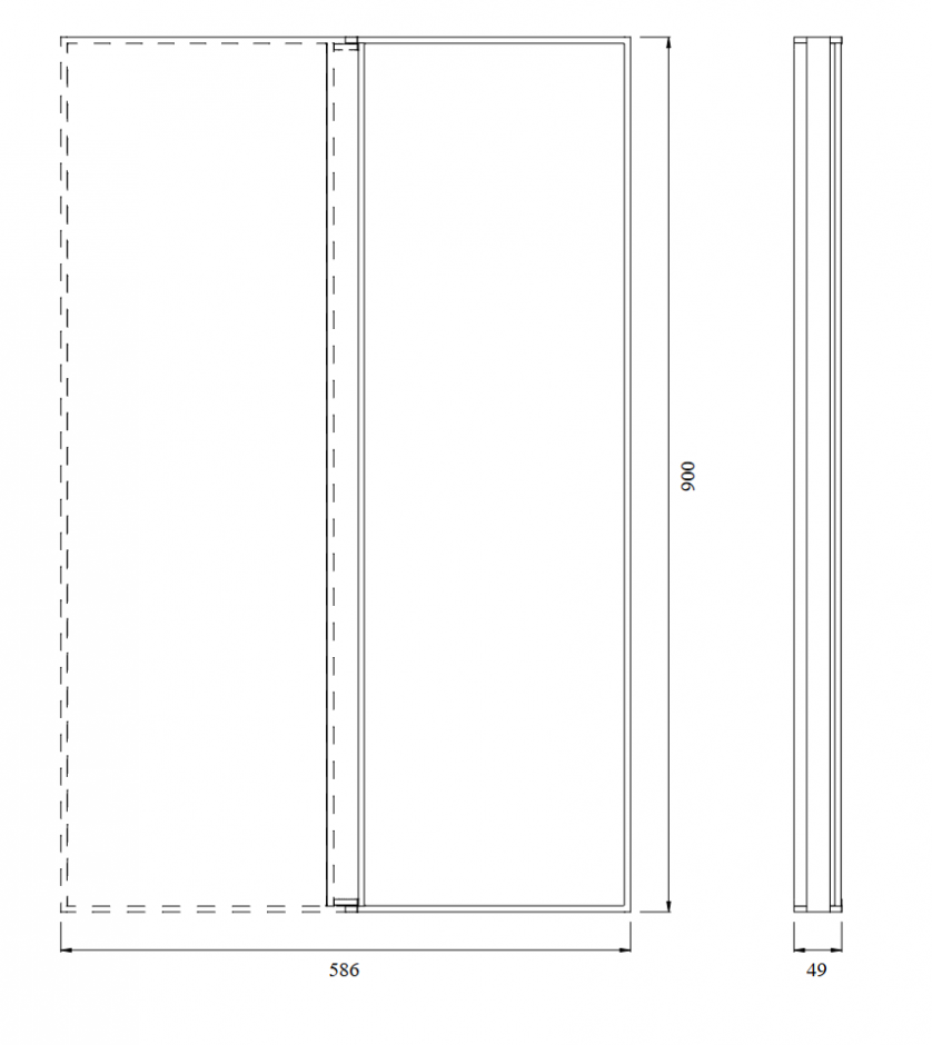 Зеркало Cea Design SIXTY нержавеющая сталь SIX80 ФОТО
