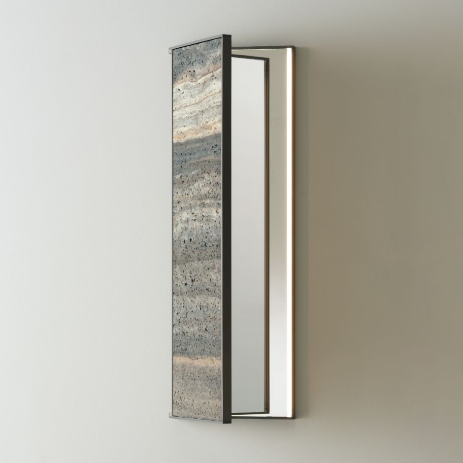 Зеркало Cea Design SIXTY нержавеющая сталь SIX81 подвесное