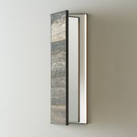 Зеркало Cea Design SIXTY нержавеющая сталь SIX81 подвесное схема 1