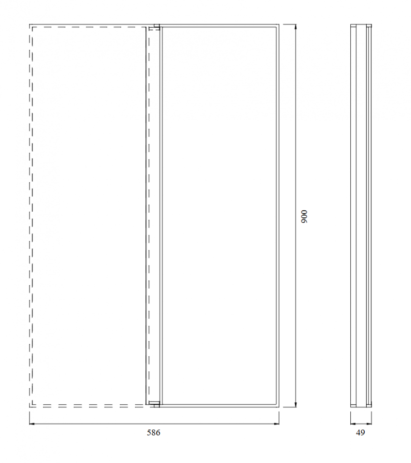Зеркало Cea Design SIXTY нержавеющая сталь SIX81 подвесное ФОТО