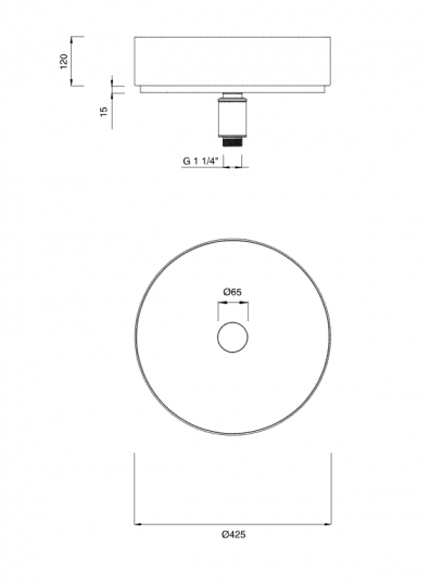 Раковина накладная Cea Design WASHBASINS нержавеющая сталь WBN06 схема 2 Раковина накладная Cea Design WASHBASINS нержавеющая сталь WBN06 схема 2