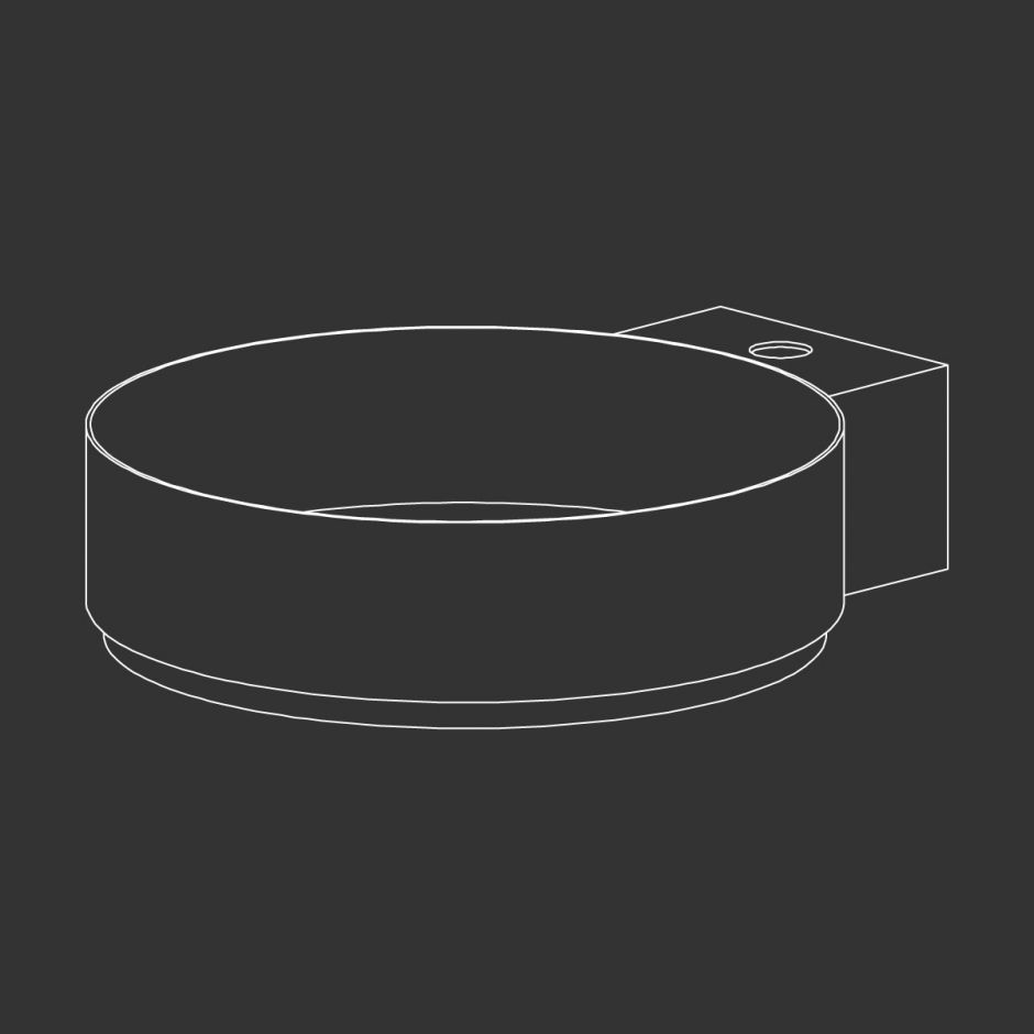 Раковина Cea Design WASHBASINS нержавеющая сталь WBN07