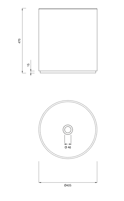 Раковина накладная Cea Design WASHBASINS WBN11 ФОТО