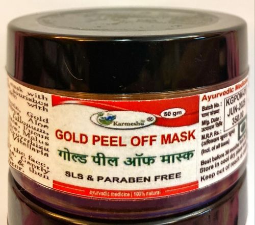 Маска-пленка для лица Золото | Gold peel off mask | 50 г | Karmeshu