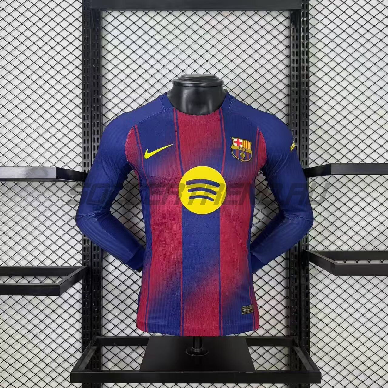 Домашняя форма Barcelona(длинный рукав/игровая версия) 25/26