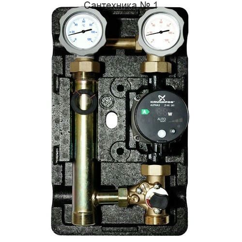 Насосная группа смесительная MK 1 без насоса, подача слева Meibes