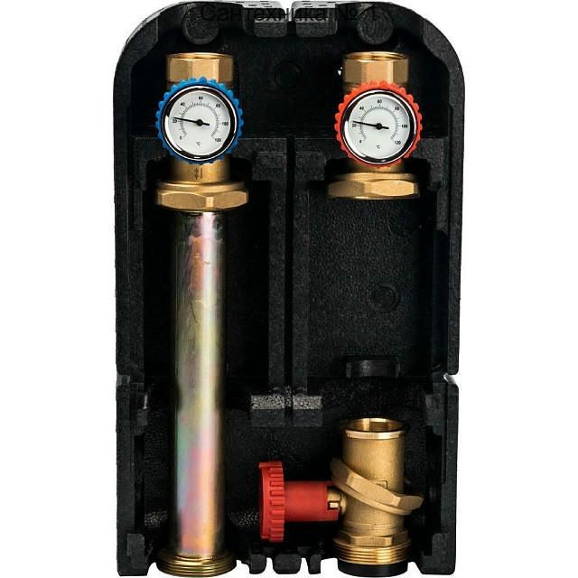 Насосная группа с прямым контуром 1 1/4 без насоса в теплоизоляции DN 32 STOUT