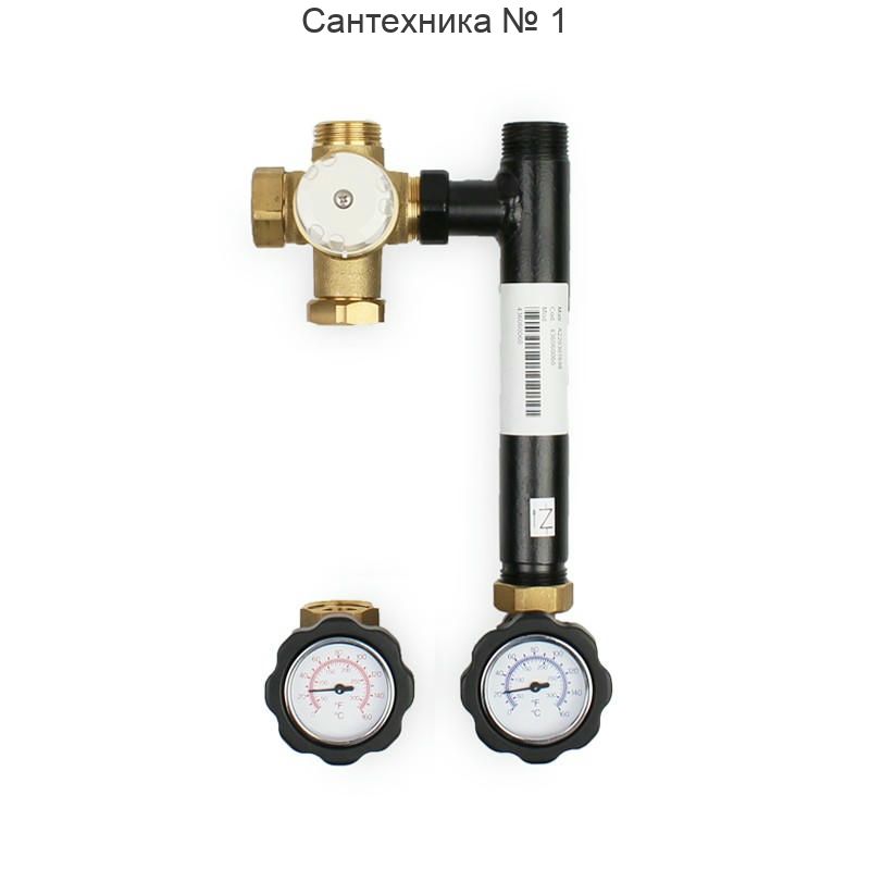 Насосная группа DN 20 без насоса, со смесителем, с термостатическим клапаном 25-55°C ELSEN