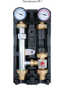 Насосная группа со смесителем PrimoTherm K 180-2, Ду 32 без насоса Afriso