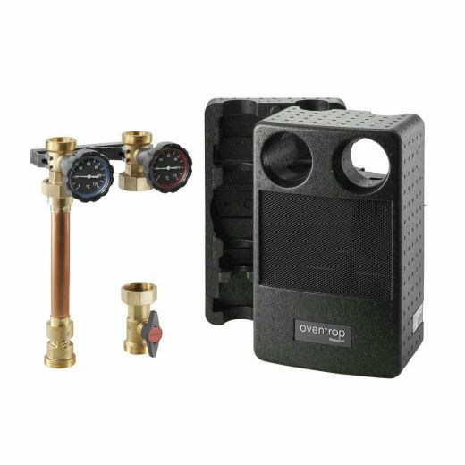 Насосная группа Regumat S-180 DN 25 1 1/2", с шаровым краном перед насосом, прямая Oventrop