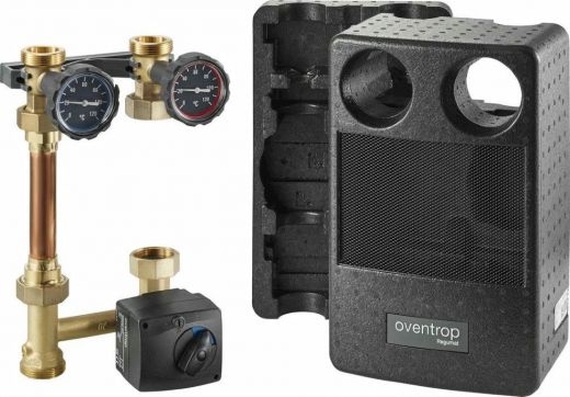 Насосная группа Regumat M3-180 без насоса DN 25, с универсальноц изоляцией Oventrop
