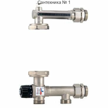 Насосно-смесительный узел с термостатическим клапаном 20-43°C без насоса STOUT