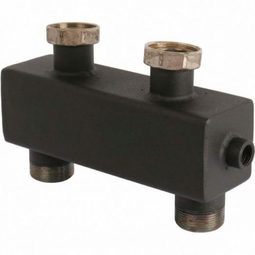 Гидравлическая стрелка с накидными гайками 1 1/2", 5,60 м3/час ROMMER