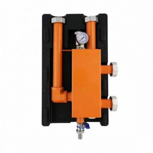 Гидравлическая стрелка с накидными гайками 1 1/2", 3 м3/час ROMMER