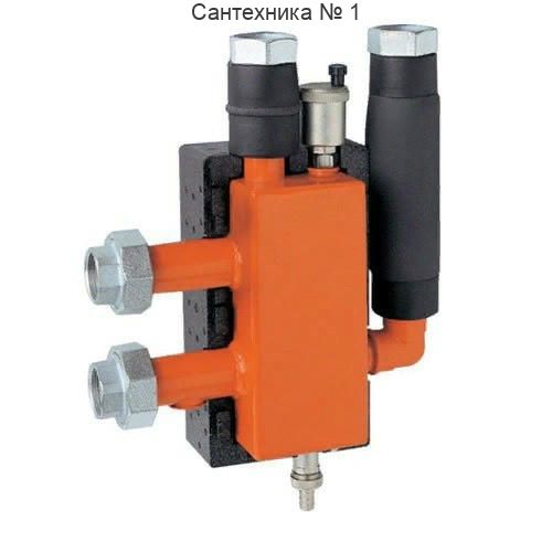 Гидравлическая стрелка МНК 25 2 м3/час, вертикальная Meibes