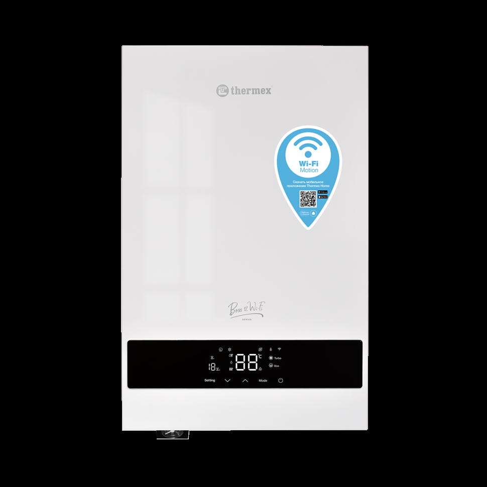 Котел электрический Boss 12 Wi-Fi White, настенный Thermex