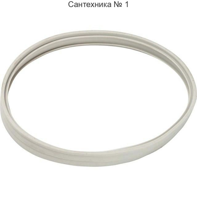 Элемент дымохода кольцо уплотнительное 100, для уплотнения внешних труб коаксиального дымохода STOUT
