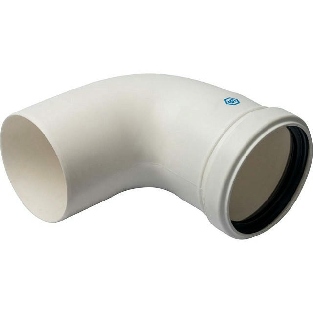 Элемент дымохода конденсационный угол 87° 80 PP-FE STOUT