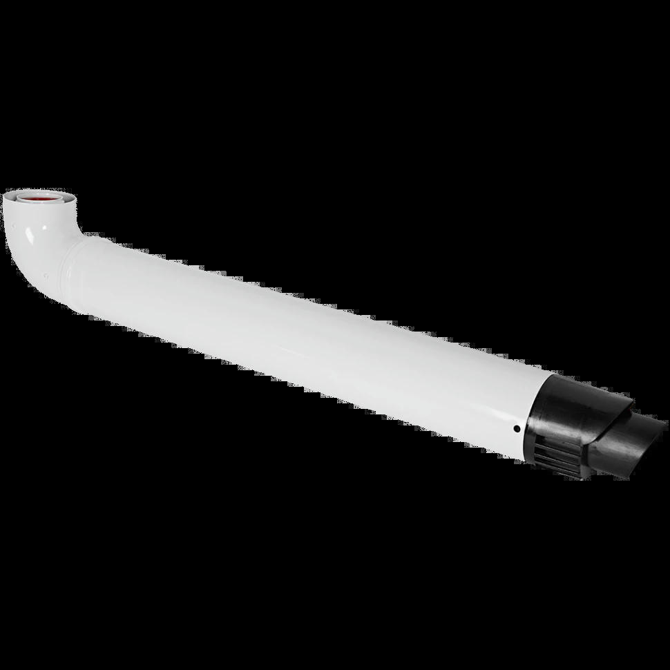 Комплект дымохода стандарт 60/100 900 мм (Bosch, Buderus, Navien S/C/E, Baxi ECO Nova/Classic, Baltur, Fondital) в комплекте фланец ROMMER