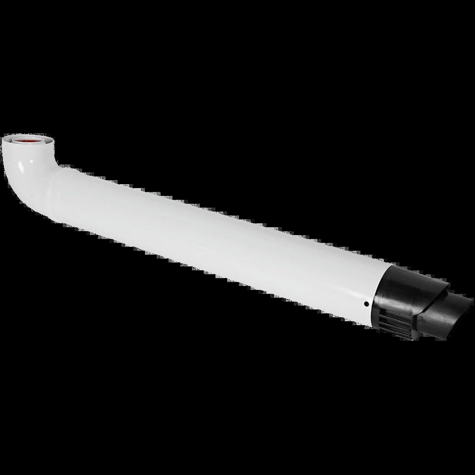 Комплект дымохода стандарт 60/100 900 мм (Bosch, Buderus, Navien S/C/E, Baxi ECO Nova/Classic, Baltur, Fondital) в комплекте фланец ROMMER