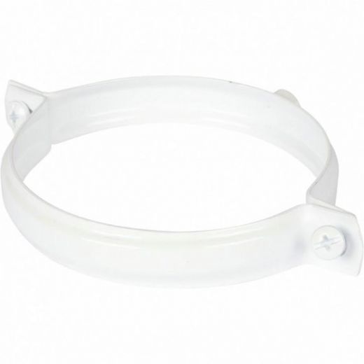 Крепление к стене D100, белое металлическое ROMMER