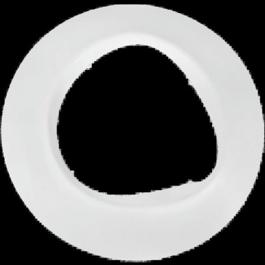 Накладка декоративная D100, белая ROMMER