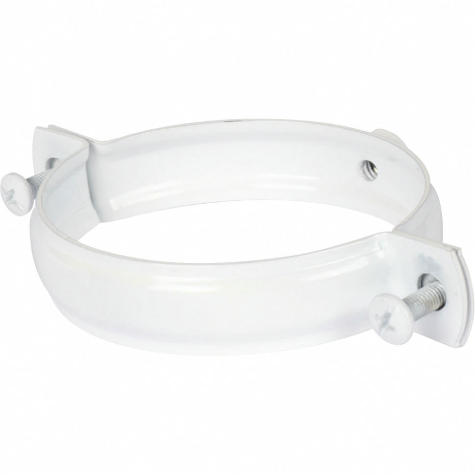 Крепление к стене 80, белое металлическое ROMMER